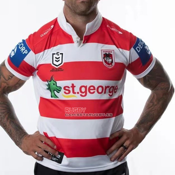 Camiseta St George Illawarra Dragons Rugby 2021 Entrenamiento